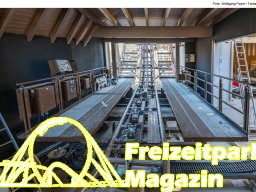 Aufbau des Themenbereichs „Sonnenbucht“ in FANTASIA (März 2025)